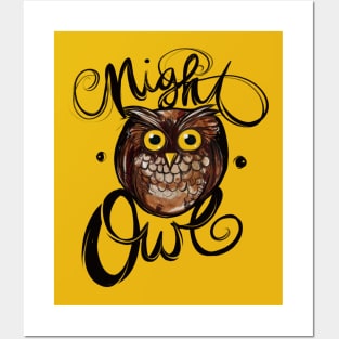 Night Owl Posters and Art